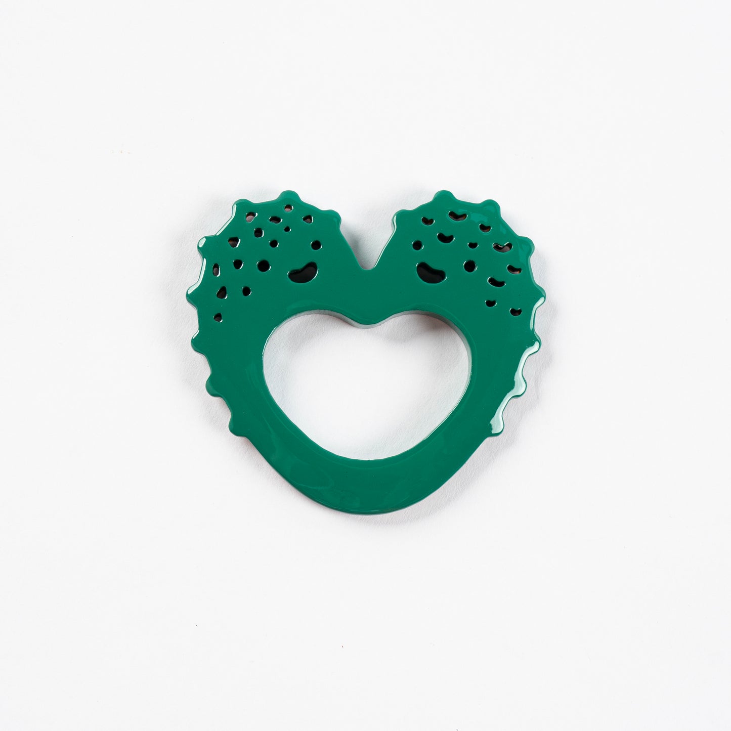 Unique Heart Horn Charm Necklace