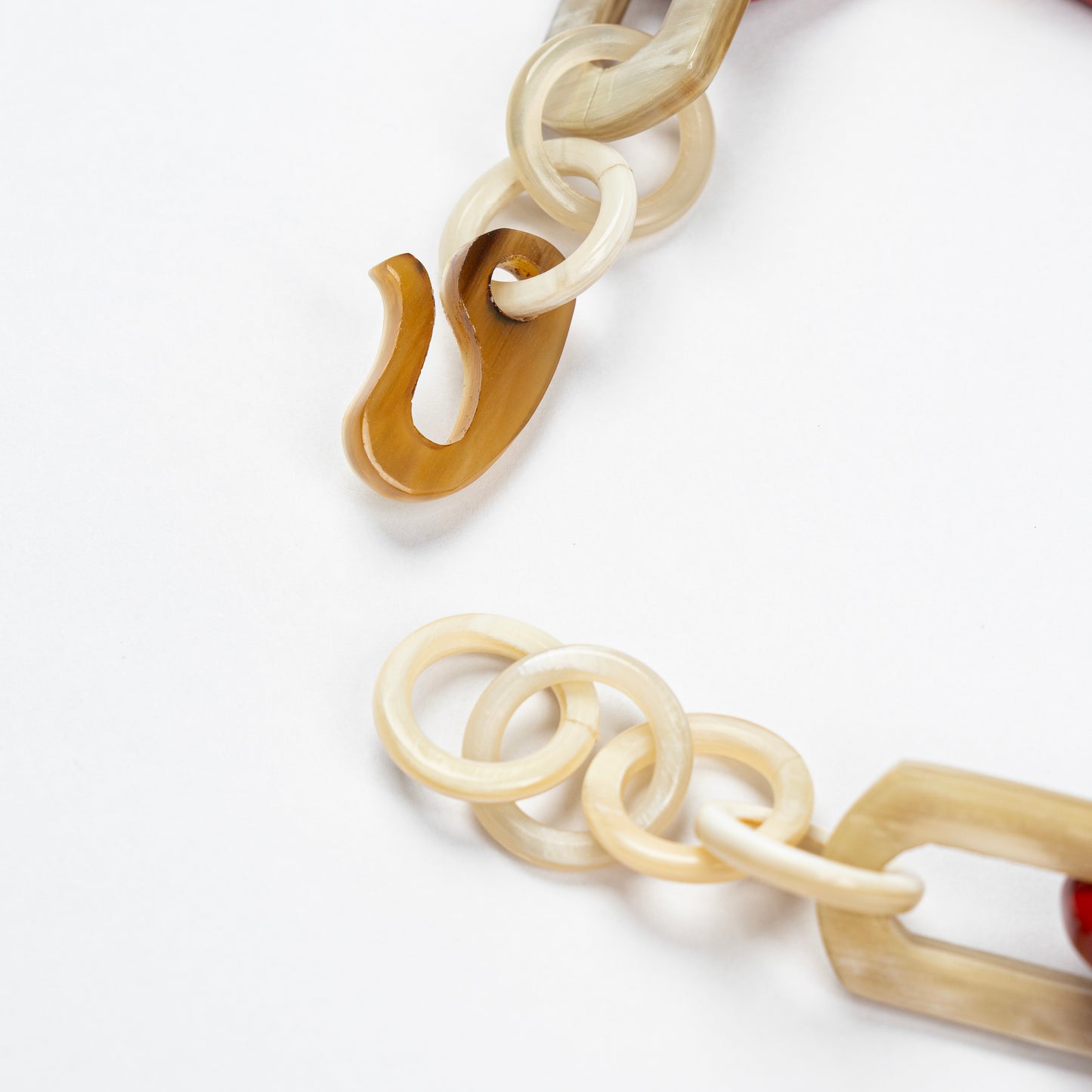 Natural Horn Link Necklace