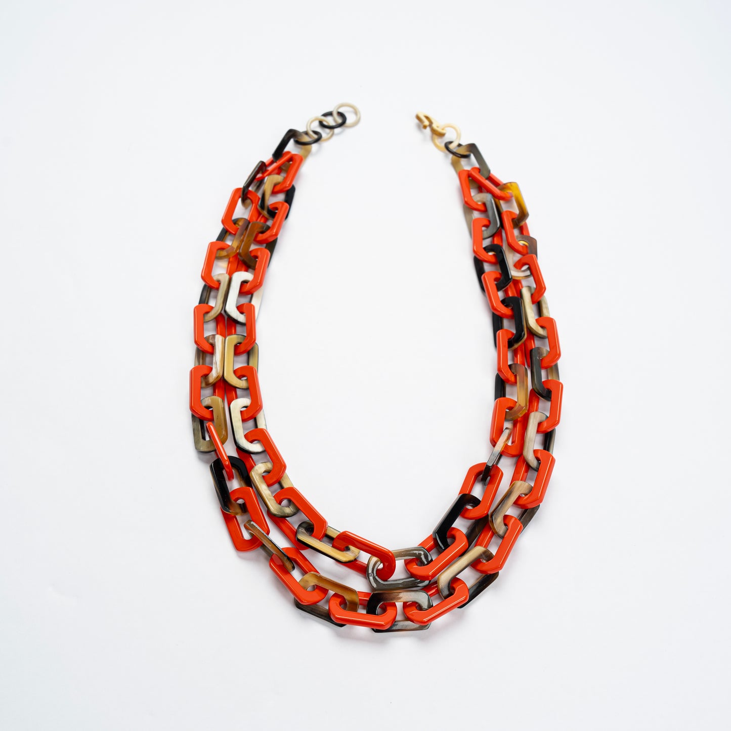 Natural Horn Link Necklace