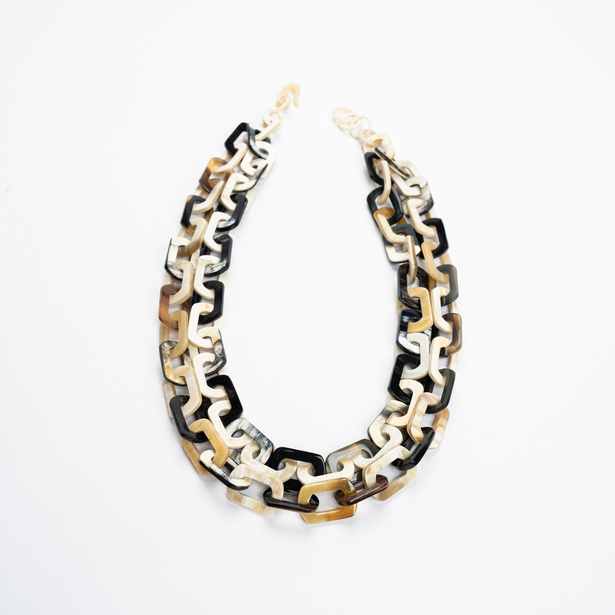 Natural Horn Link Necklace